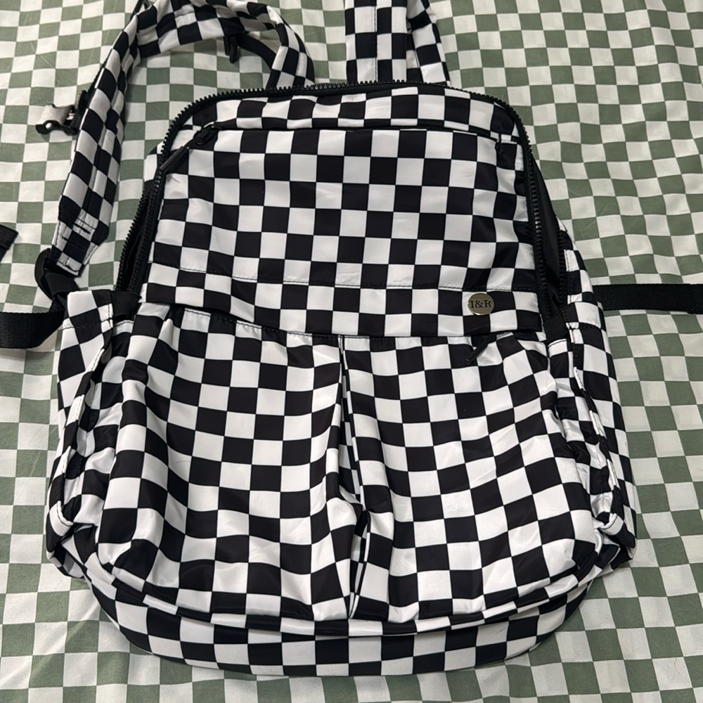 Checkered Backpack